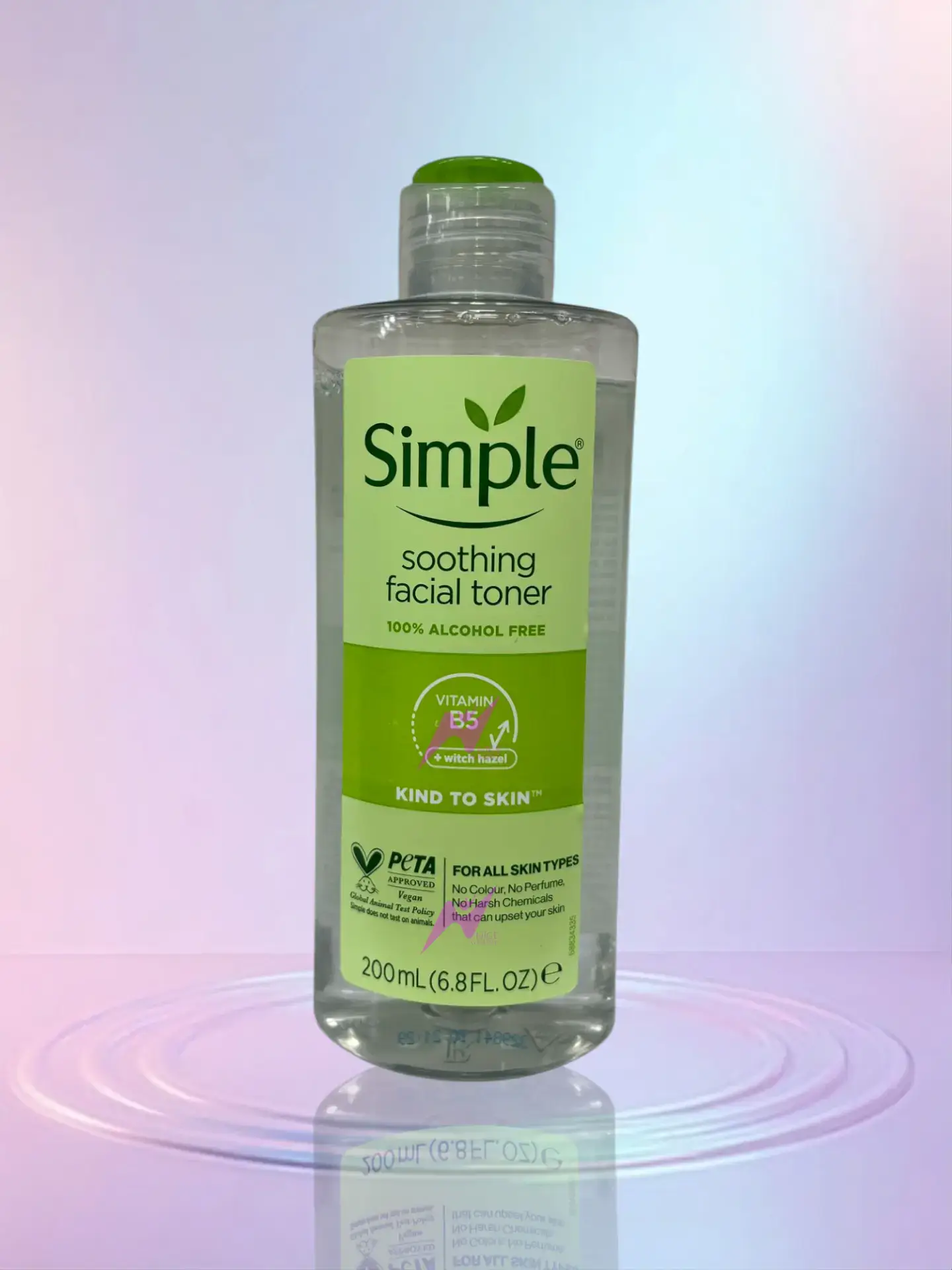 تونر سیمپل مدل kind to skin حجم 200 میلی لیتر