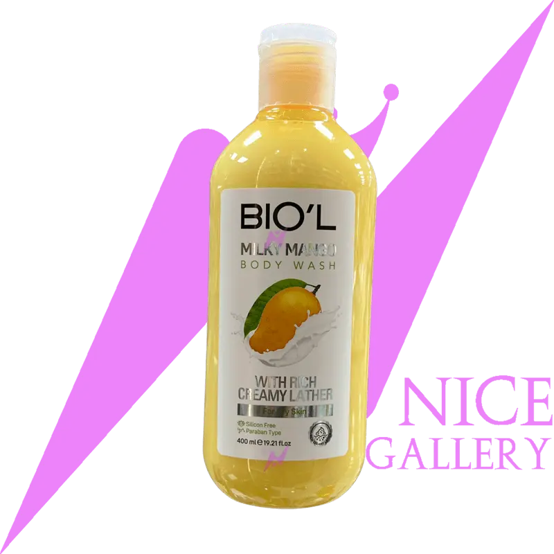Biol-Milky-Mango-Body-Wash شامپو بدن بیول حجم 400 میلی لیتر