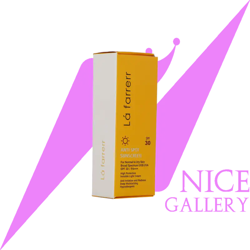 La Farrerr Anti Spot Sunscreen Cream spf30for normal to dry