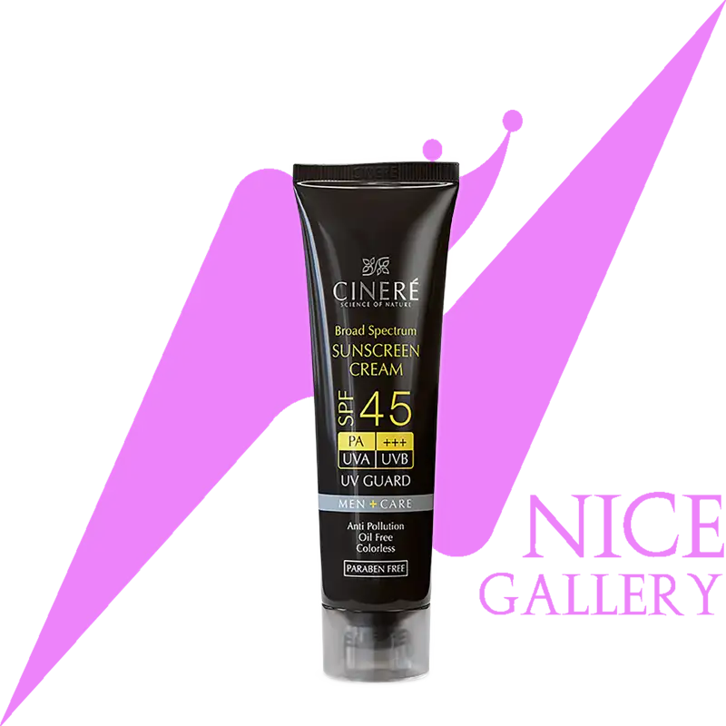 cinere-sunscreen-cream-for-men-front ضد آفتاب مخصوص آقايان سينره