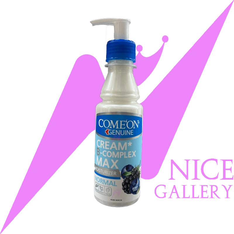 comeon-normal-moisturizing-cream-400ml کرم کامان پوست نرمال