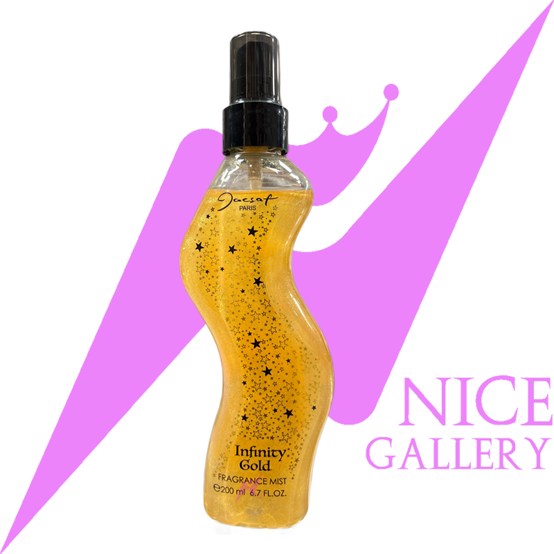 jacsaf-inifincy-gold-body-splash-for-women-200ml بادی اسپلش زنانه ژک ساف اینفینیتی گلد