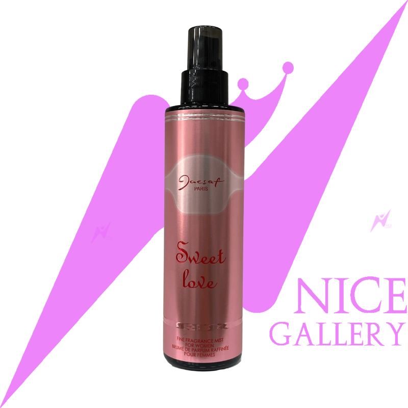 jacsaf-sweet-love-body-splash-for-women بادی اسپلش ژک ساف مدل Sweet Love زنانه حجم ۲۰۰ میلی لیتر