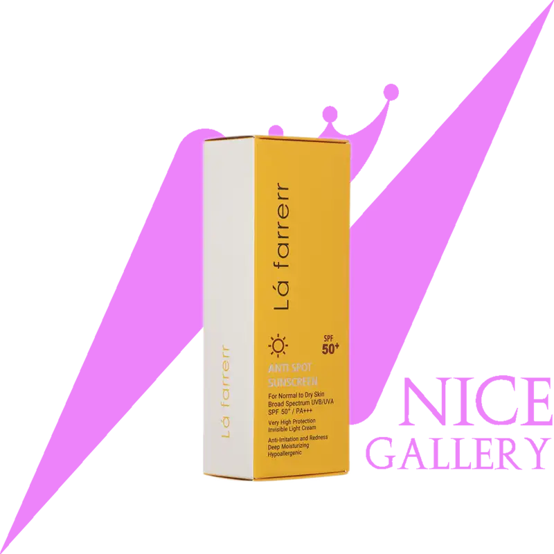 La Farrerr Anti Spot Sunscreen Cream spf50for normal to dry