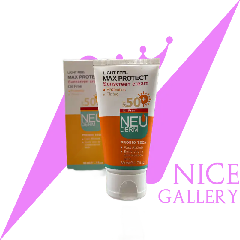 neuderm-sunscreen-cream-spf50-max-protect-combination-skin كرم ضد افتاب مكس پروتكت نئو درم