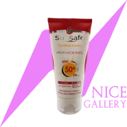 کرم ضد آفتاب spf50بی رنگ ضد سا ن سیف چر.ک