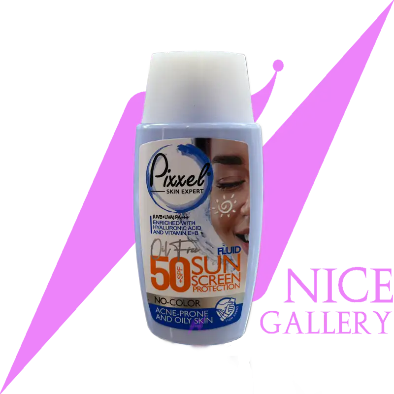 sunscreen-cream-for-acne-prone-nocolor--and-oily-skin-50ml ضد آفتاب بدون رنگ پیکسل