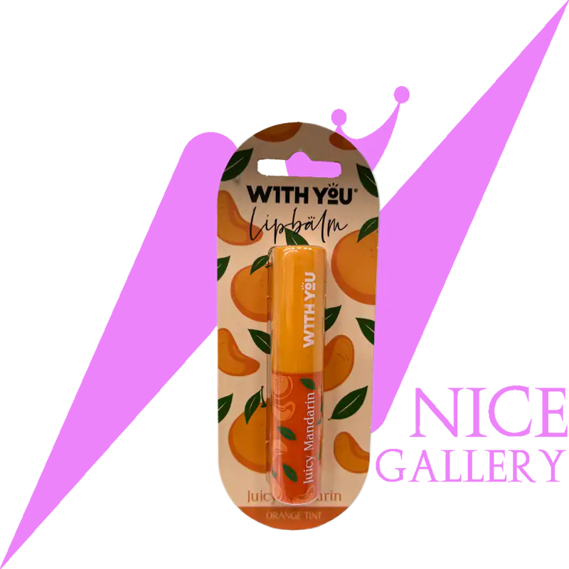 with-you-lip-balm-juicy-mandarin-orange-tint بالم لب نارنگی ویت یو