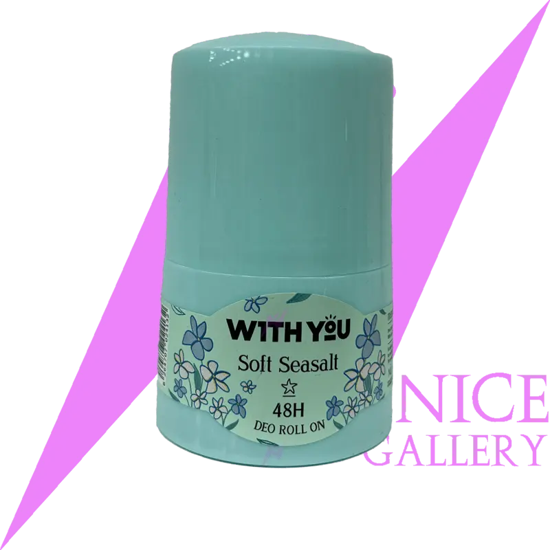 with-you-soft-seasolt-deo-roll-on-50ml4 رول ضد تعریق زنانه ویت یو مدل Soft Seasalt حجم 50 میلی لیتر