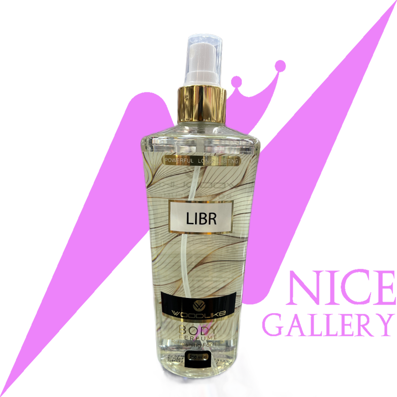 woodlike-liber-body-splash-250ml بادی اسپلش زنانه لیبر