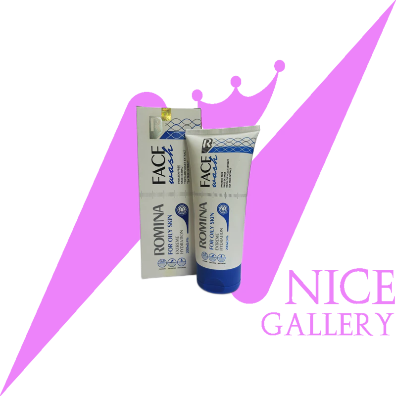 /romina-oily-acne-prone-face-wash-gel ژل شستشوی رومینا ضد جوش