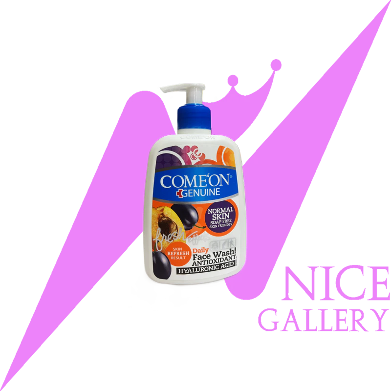 /comeon-normal-skin-face-wash-gel-500ml ژل شستشو صورت کامان