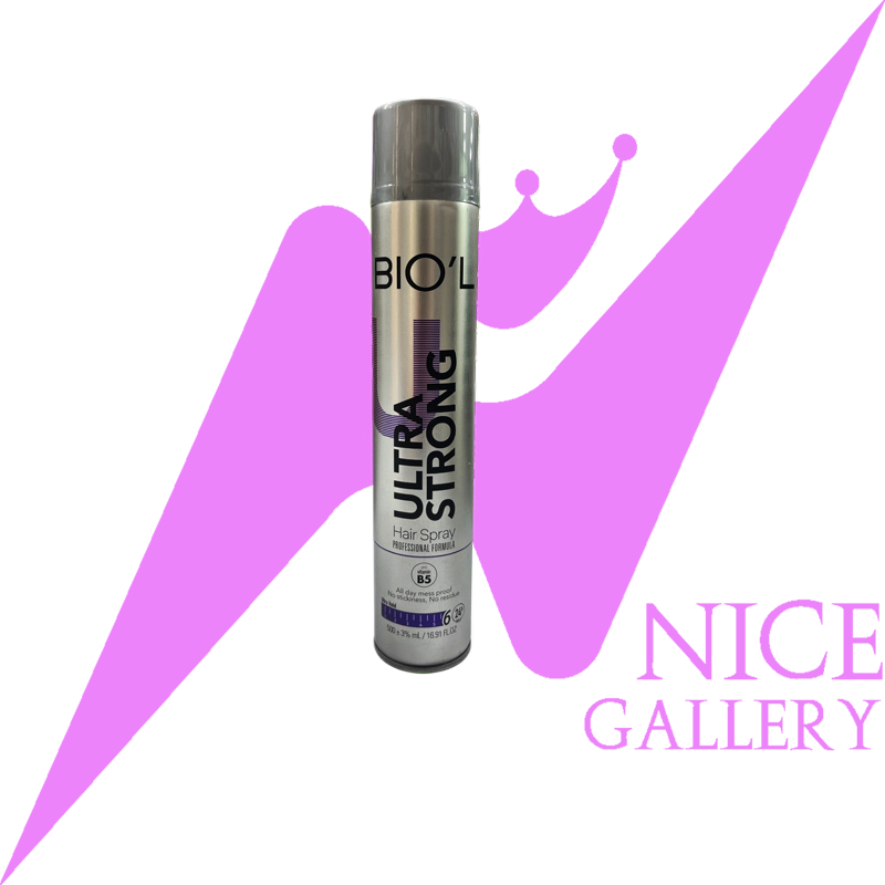 Biol hair styling spray