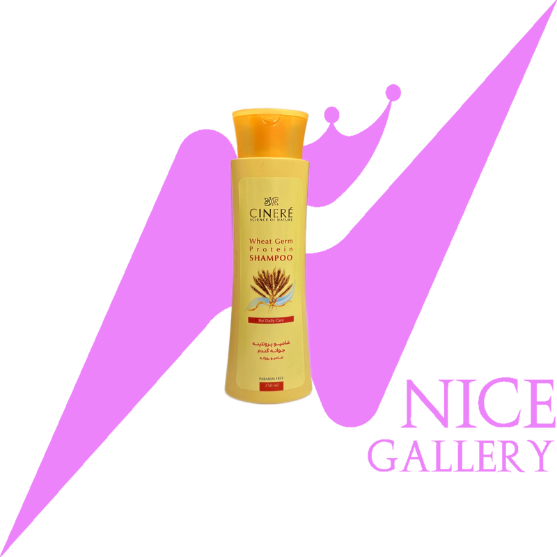 Wheat germ protein shampoo Daily shampoo with wheat extract